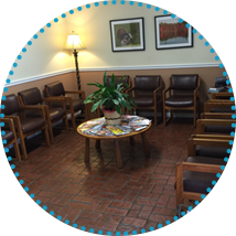 Evans Eye Clinic lobby